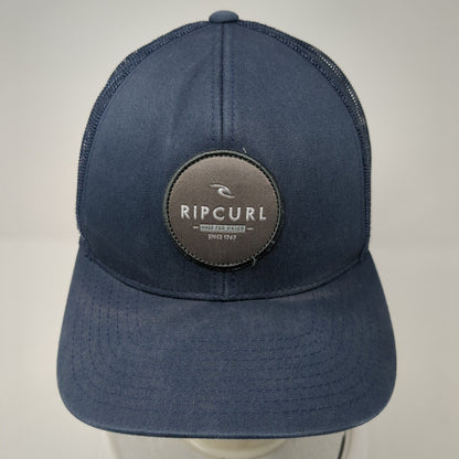 Rip Curl Made For Waves Since 1969 Snapback Trucker Hat Blue OS Mesh Yupoong
