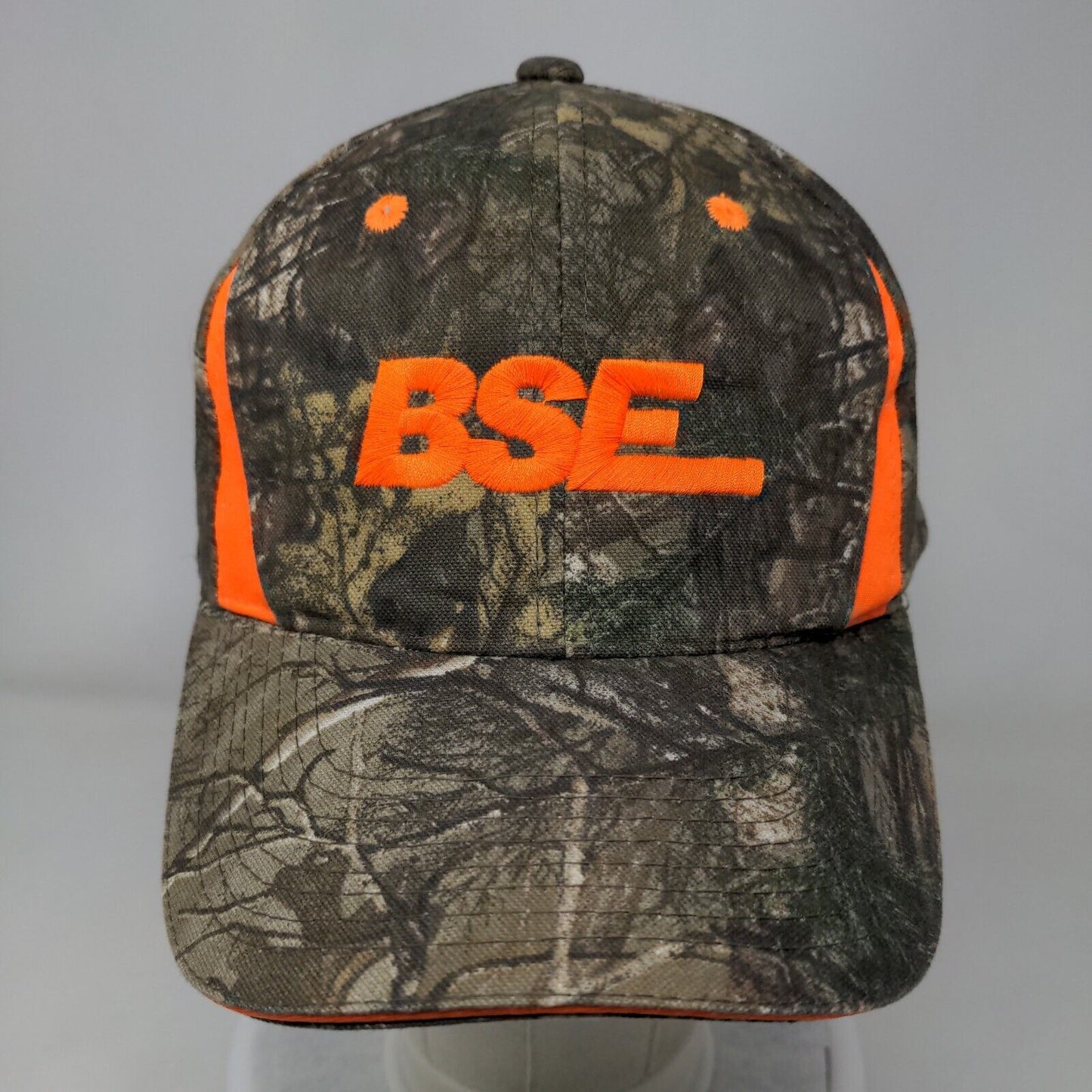 BSE Strapback Hat Camouflage OSFM Adjustable Embroidered 6 Panel Outdoor Cap