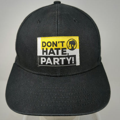 Brewery Branding Baseball Cap Black One Size Don't Hate Party Melvin Brewing Hat