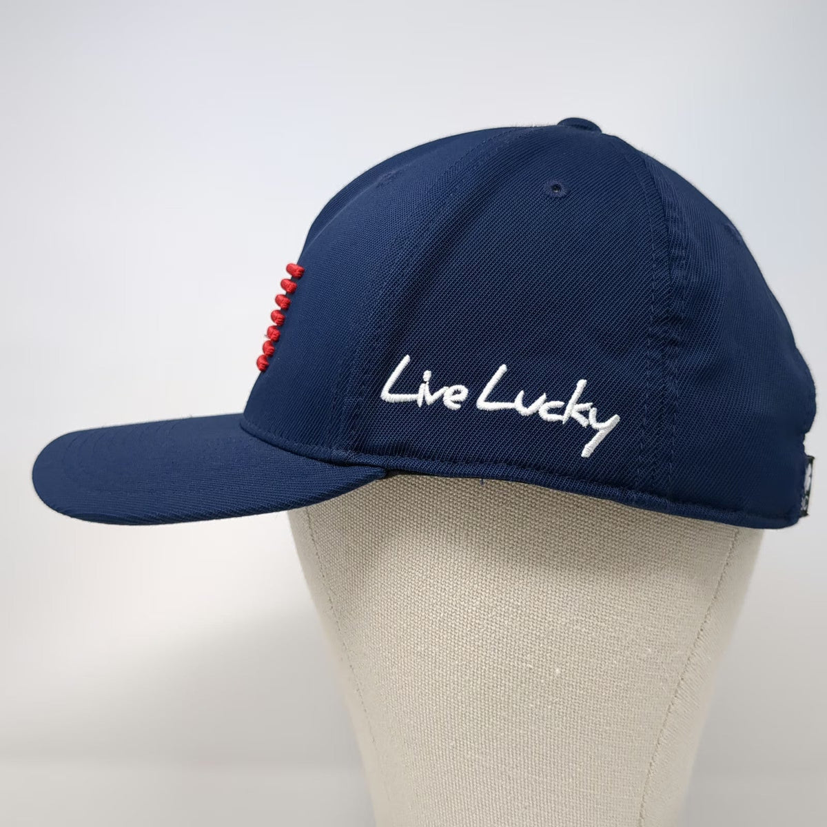 Black Clover 5 Panel Blue One Size Hat Cowboys Golf Club Live Lucky Snapback