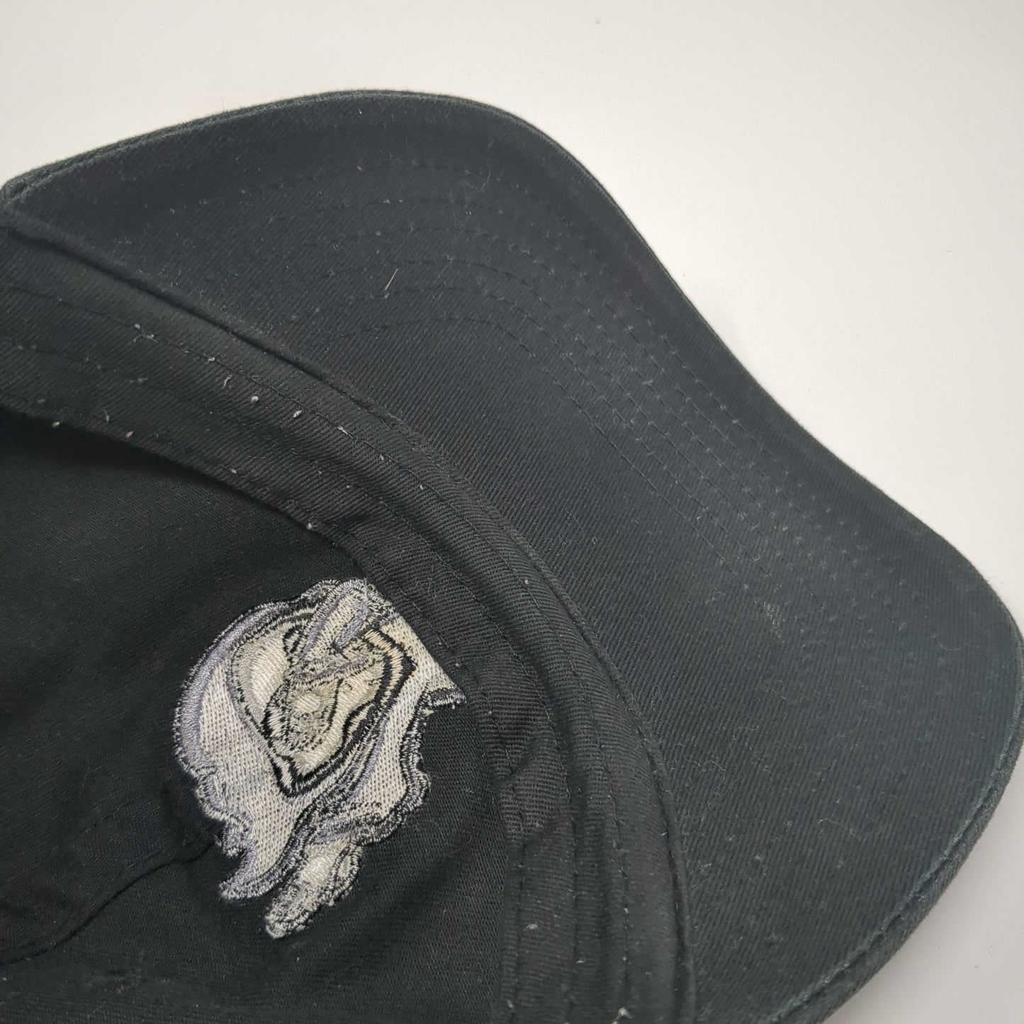 Ghost Boy Co. Slideback Hat Black One Size Adjustable Embroidered