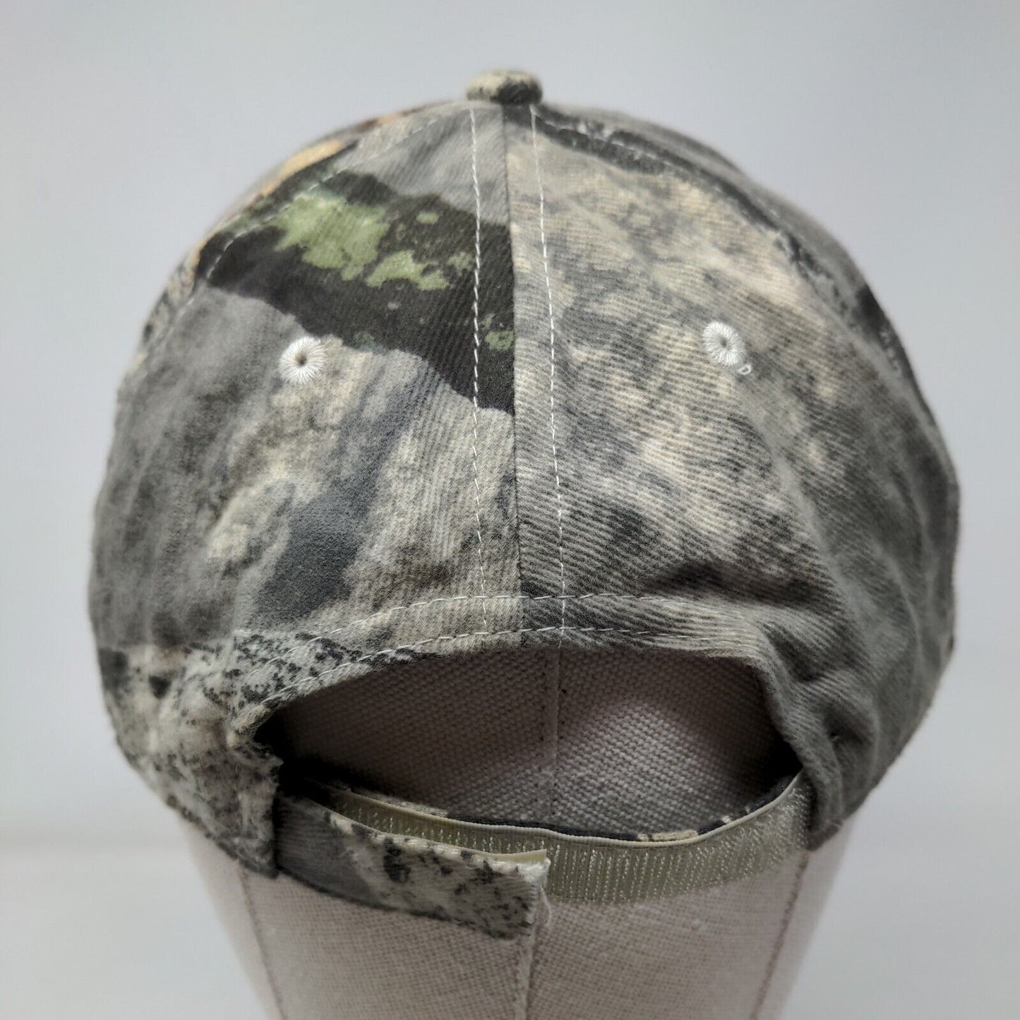 Copiah Bank Make Our Bank Your Bank Strapback Hat Camouflage One Size 6 Panel