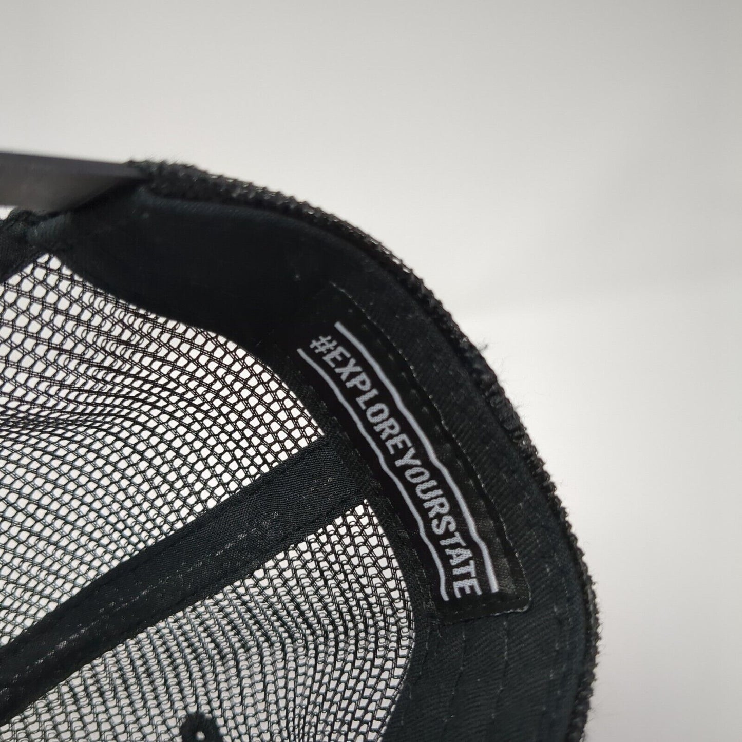 State Bicycle Company Snapback Trucker Hat Black One Size Mesh Back