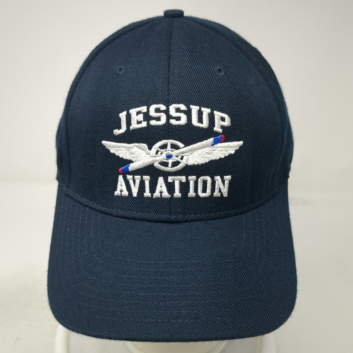 The Corps Jessup Aviation Baseball Cap Blue One Size Strapback Wings Logo Hat
