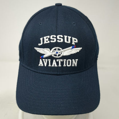 The Corps Jessup Aviation Baseball Cap Blue One Size Strapback Wings Logo Hat