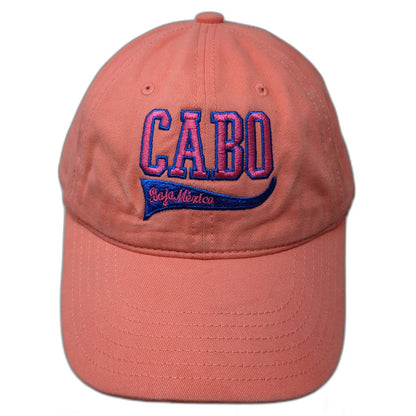 Explosion Pink One Size Baseball Cap Cabo Baja Mexico Embroidered Hat