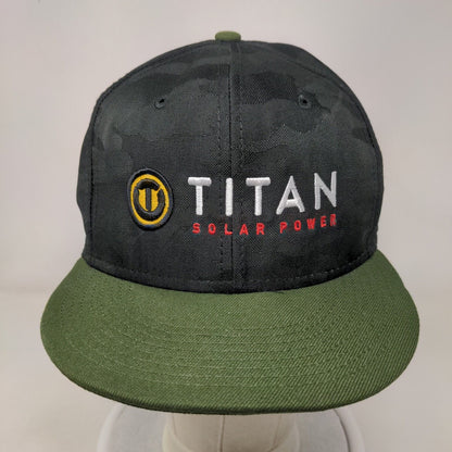 Titan Solar Power Snapback Hat Multicolor OSFM Adjustable Embroidered New Era