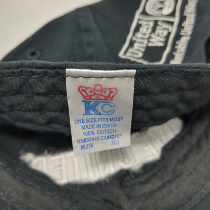 KC Berkshire United Way Live United Hat Black One Size Strapback Baseball Cap