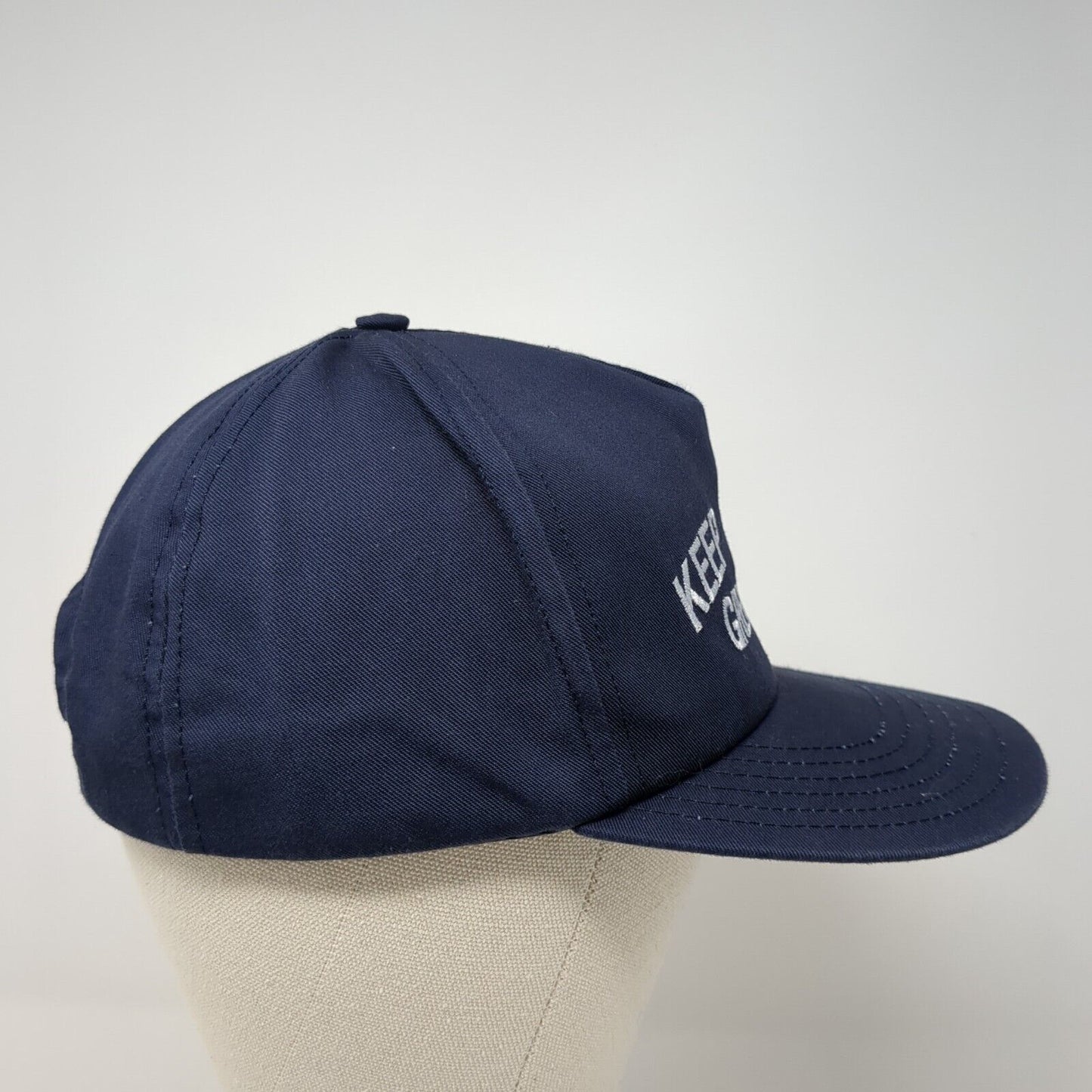 Keep America Great 2020 Snapback Hat Blue OS Adjustable Embroidered 6 Panel