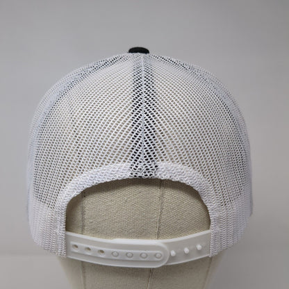 MSR Snapback Mesh Back Trucker Hat Black OSFA Adjustable Colorblock