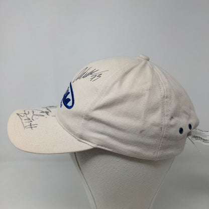 Puma Mens Strapback Hat Tan Size OSFA Embroidered Indianapolis Colts Autographed