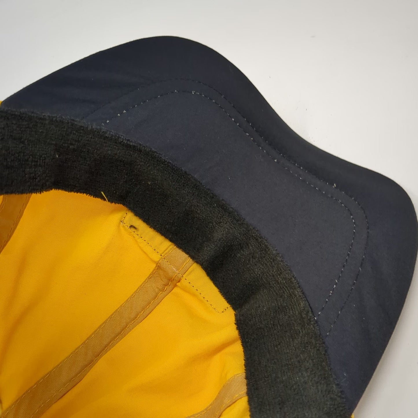 Tommy Hilfiger Baseball Cap Yellow One Size Nylon Strapback Coldstop Patch Hat