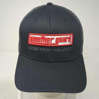 Basecamp Trucker Hat Black One Size Weather Guard Mesh Back Snapback Tools Logo