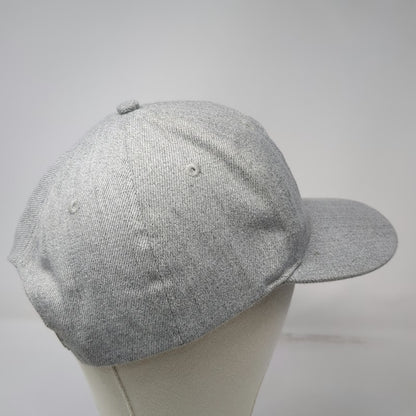 Ford Snapback Hat Gray One Size Built Tough Logo Graphic Embroidered Auto Truck
