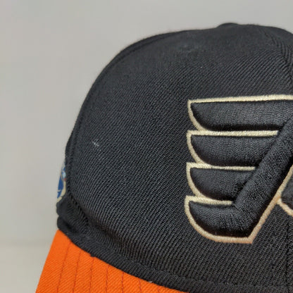 Reebok NHL Men's Snapback Hat Black Orange OSFA 2012 Winter Classic Flyers