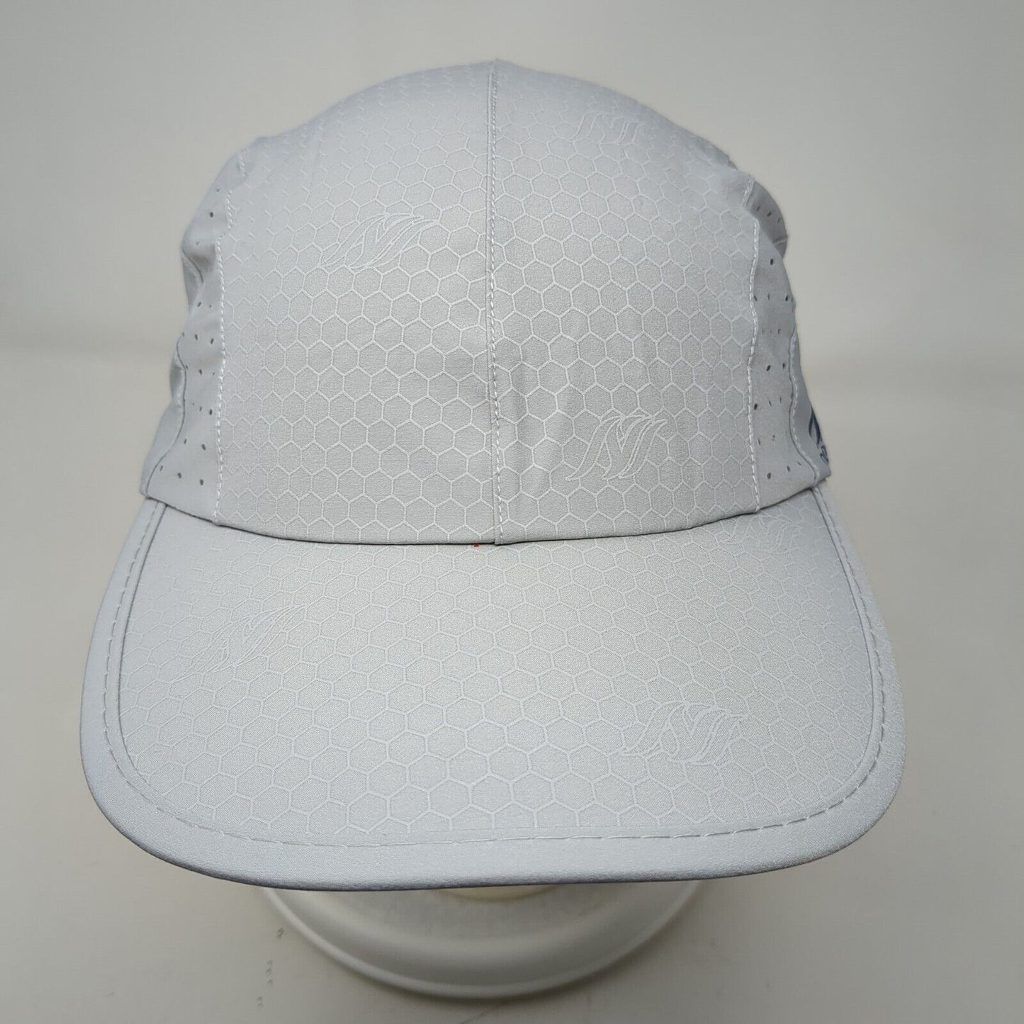 Narason Slideback Hat Gray One Size Adjustable Breathable Lightweight Polyester