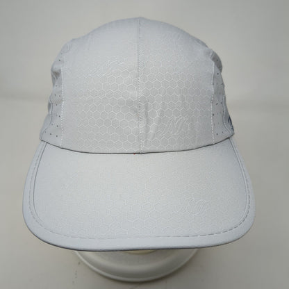 Narason Slideback Hat Gray One Size Adjustable Breathable Lightweight Polyester