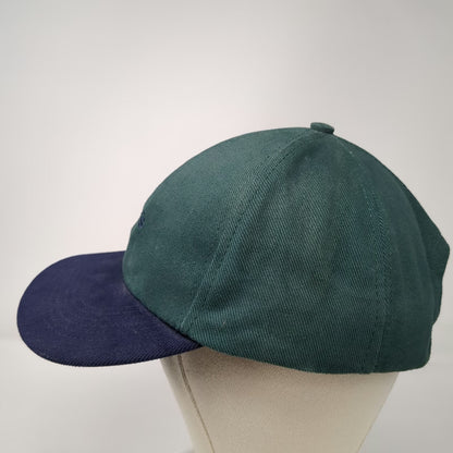Osterman Baseball Cap Green Blue One Size Curtis Embroidery Strapback Logo Hat
