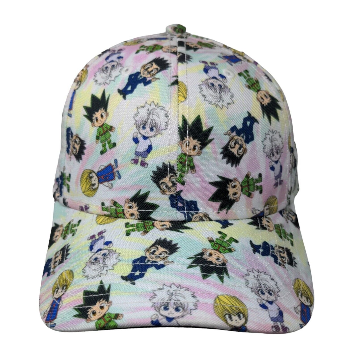 Hunter X Hunter Snapback Hat Multicolor OSFM Vented Holes 6 Panel