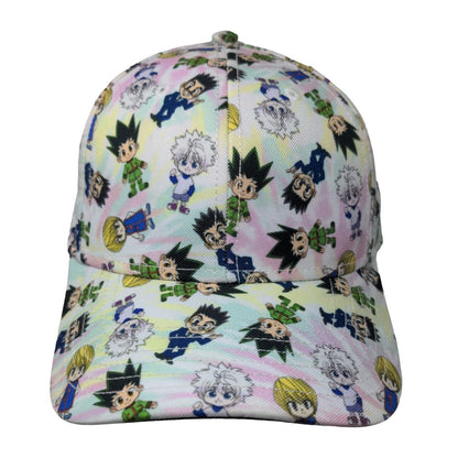 Hunter X Hunter Snapback Hat Multicolor OSFM Vented Holes 6 Panel