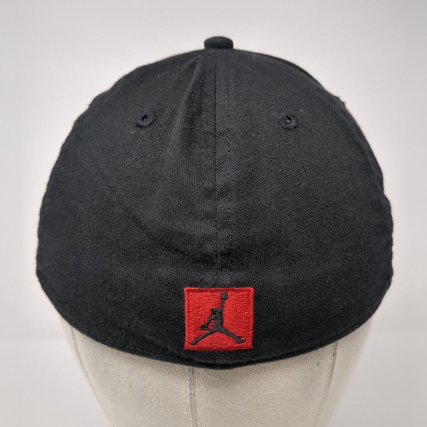 Jordan Jumpman Fitted Hat Black Youth One Size Embroidered 6 Panel