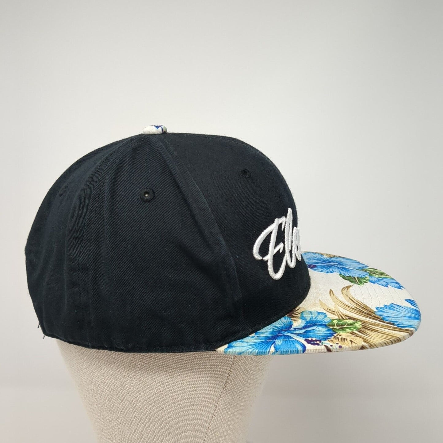 Elevation Snapback Hat Multicolor One Size Adjustable Embroidered Floral BK