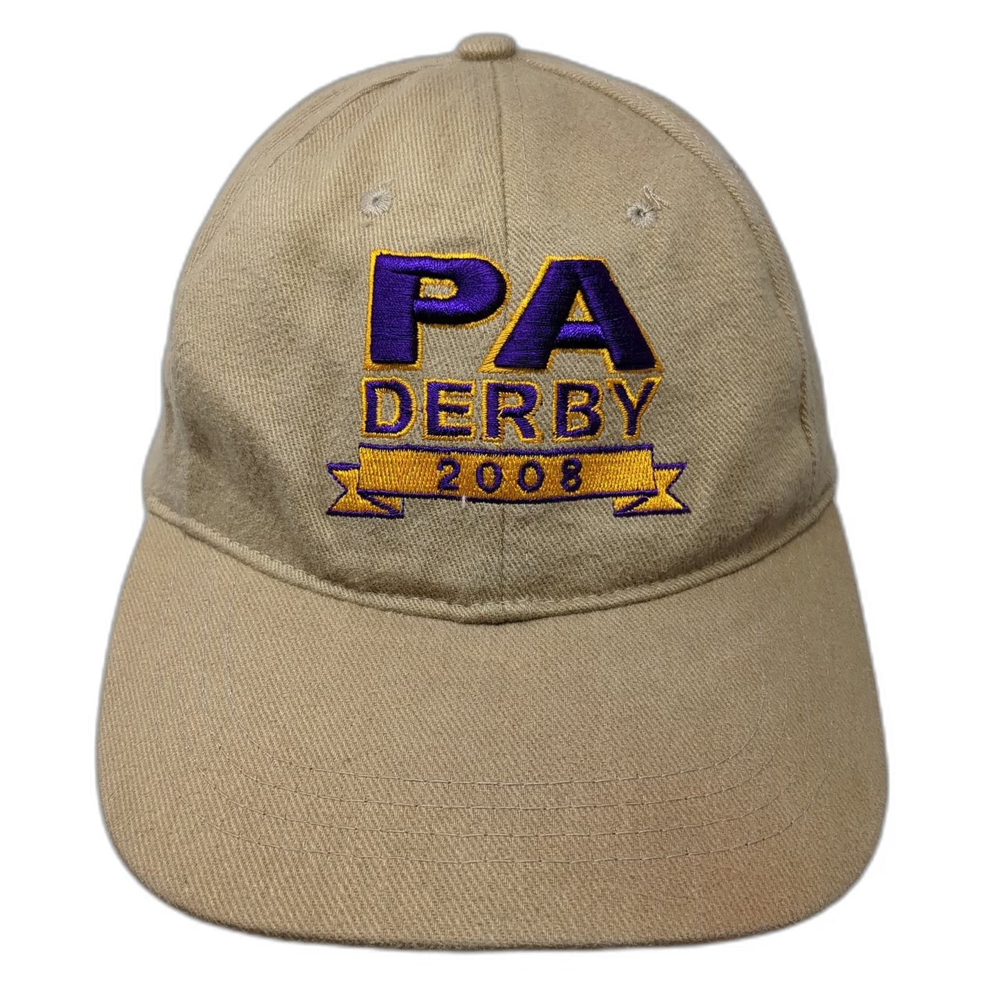Dakota Shirt Company PA Derby 2008 Brown Hat Baseball Cap One Size Strapback