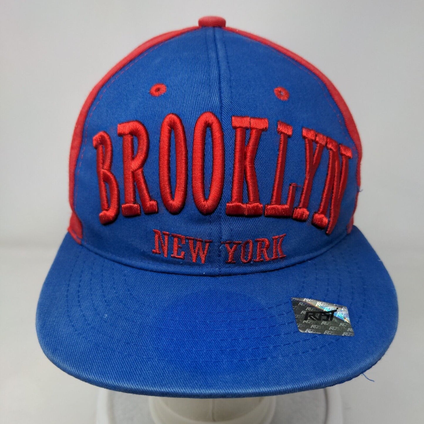 Brooklyn New York Snapback Hat Multicolor One Size Embroidered Premium Headwear