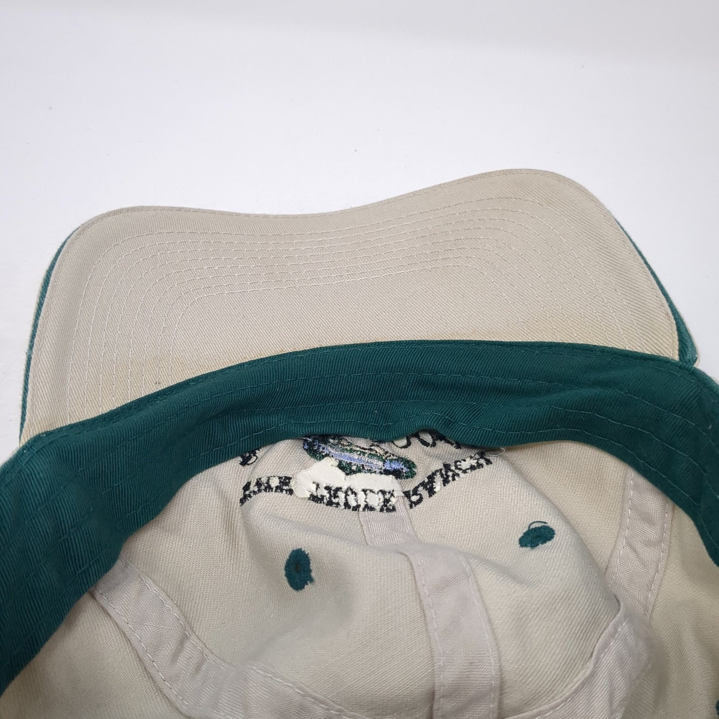 The Trude Ranch 2004 Trophy Fly Fishing Baseball Cap Beige One Size Fahrenheit