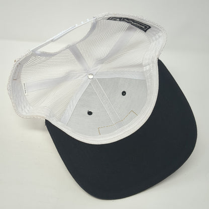 Game In Snapback Trucker Hat Black One Size Adjustable Mesh Back Richardson