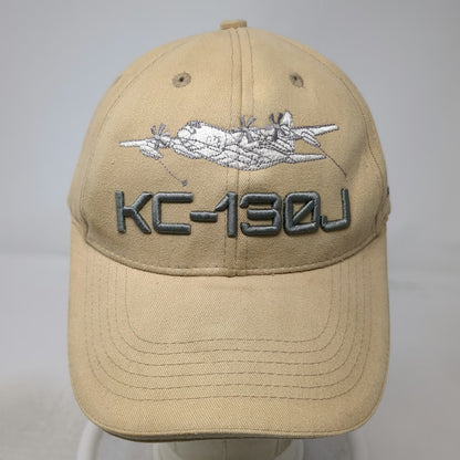 Lockheed Martin KC-130J Aircraft Kuwait Flag Beige One Size Baseball Cap Hat