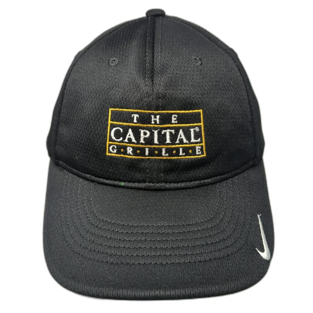 Nike Baseball Cap Black L The Capital Grille Logo Embroidered Performance Hat