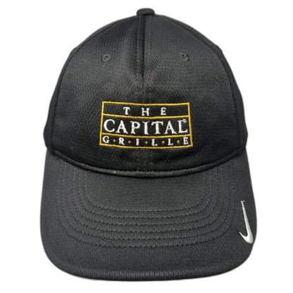 Nike Baseball Cap Black L The Capital Grille Logo Embroidered Performance Hat