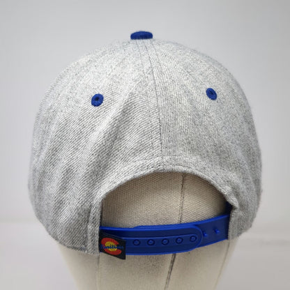 CO Limitless Colorado Flag Snapback Hat Gray Blue One Size Structured Cap
