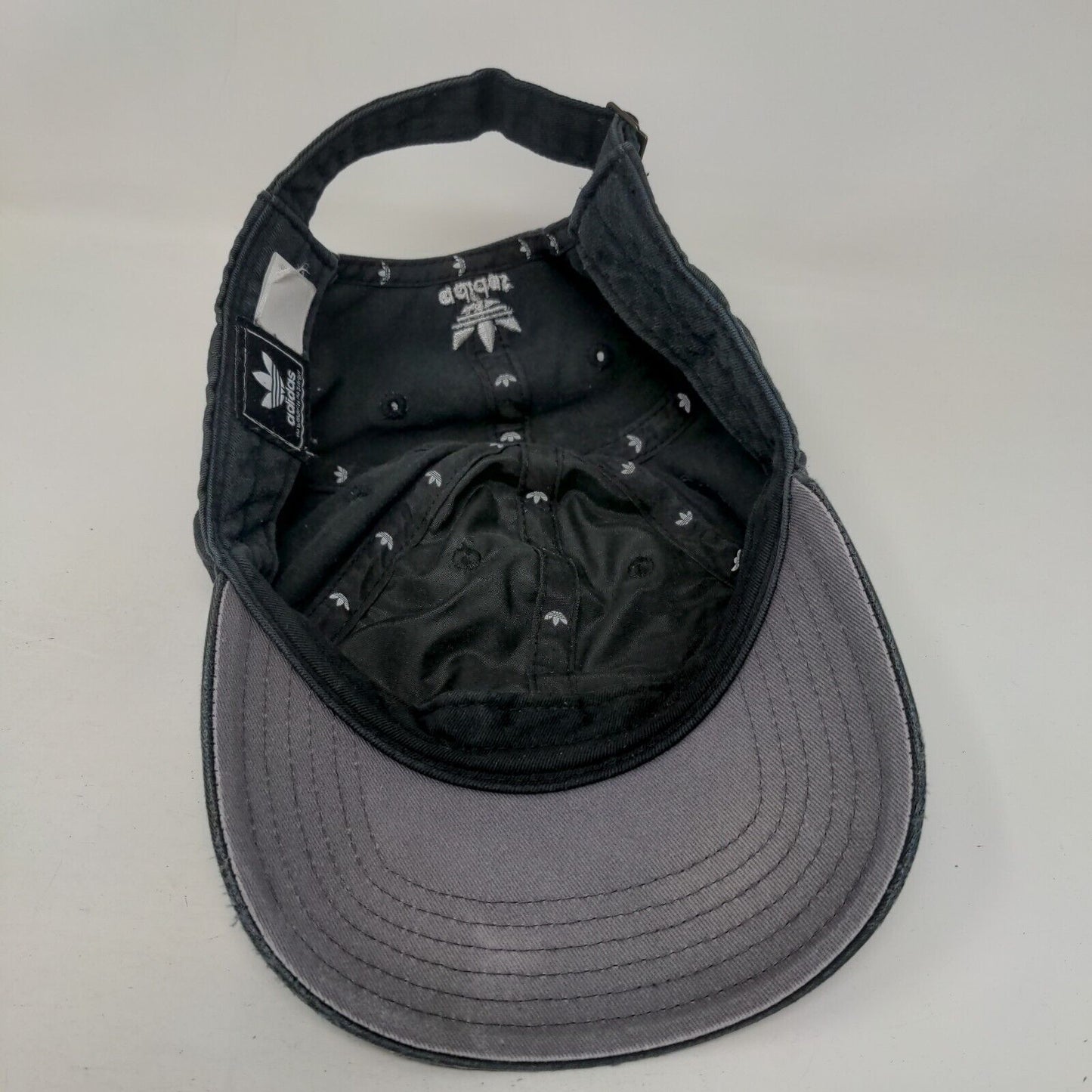 Adidas Trefoil Slideback Hat Blue One Size Adjustable Embroidered