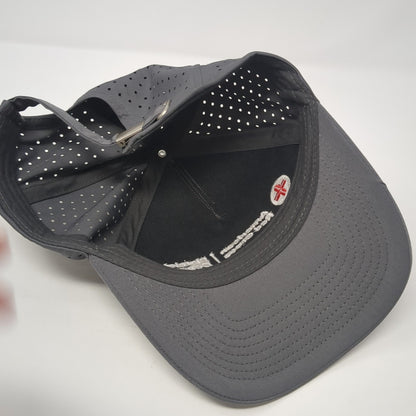 American Red Cross Baseball Cap Gray One Size Adjustable Embroidered 6 Panel