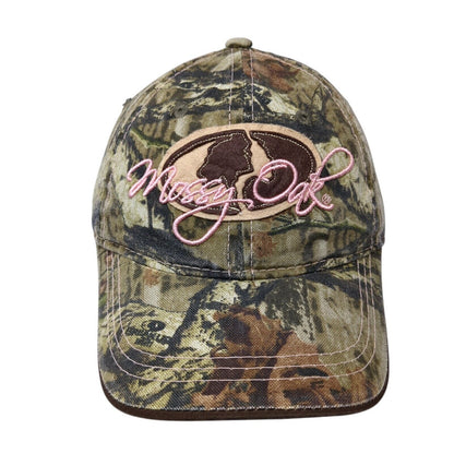 Mossy Oak Women's Strapback Hat Camo One Size Adjustable Outdoor Hunting