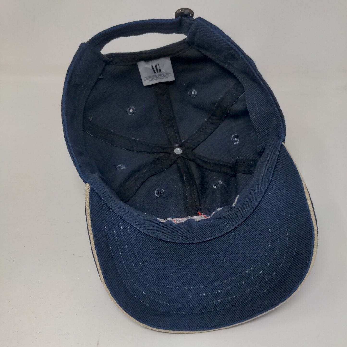 Cancun Mexico Slideback Hat Blue One Size Adjustable Embroidered 6 Panel AG