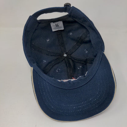 Cancun Mexico Slideback Hat Blue One Size Adjustable Embroidered 6 Panel AG