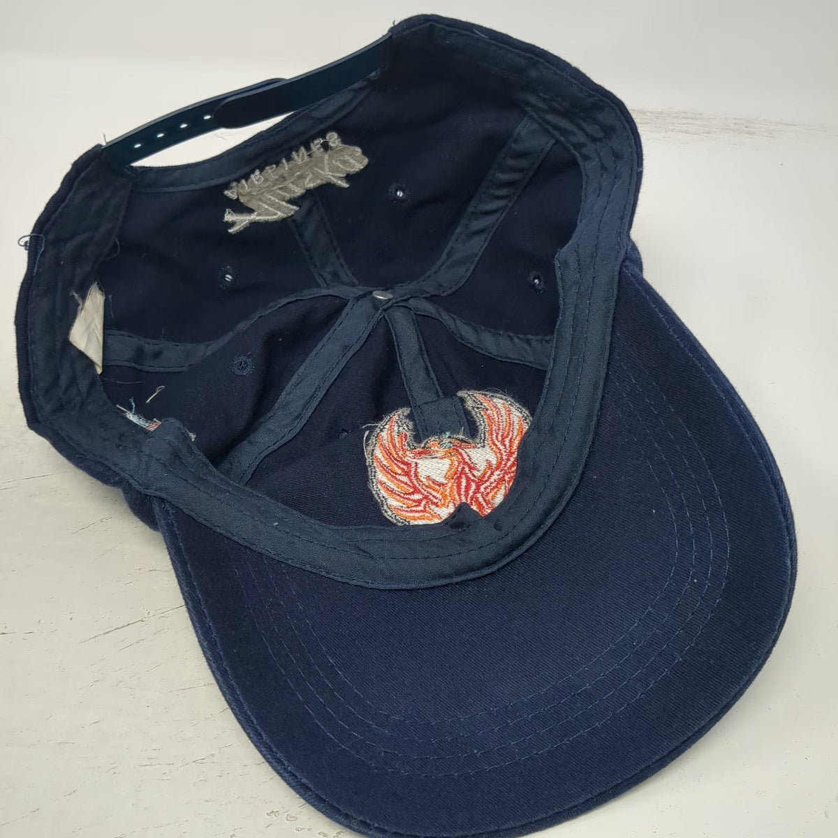 Alaska Airlines Snapback Blue Hat One Size Phoenix Seattle Kraken Embroidered