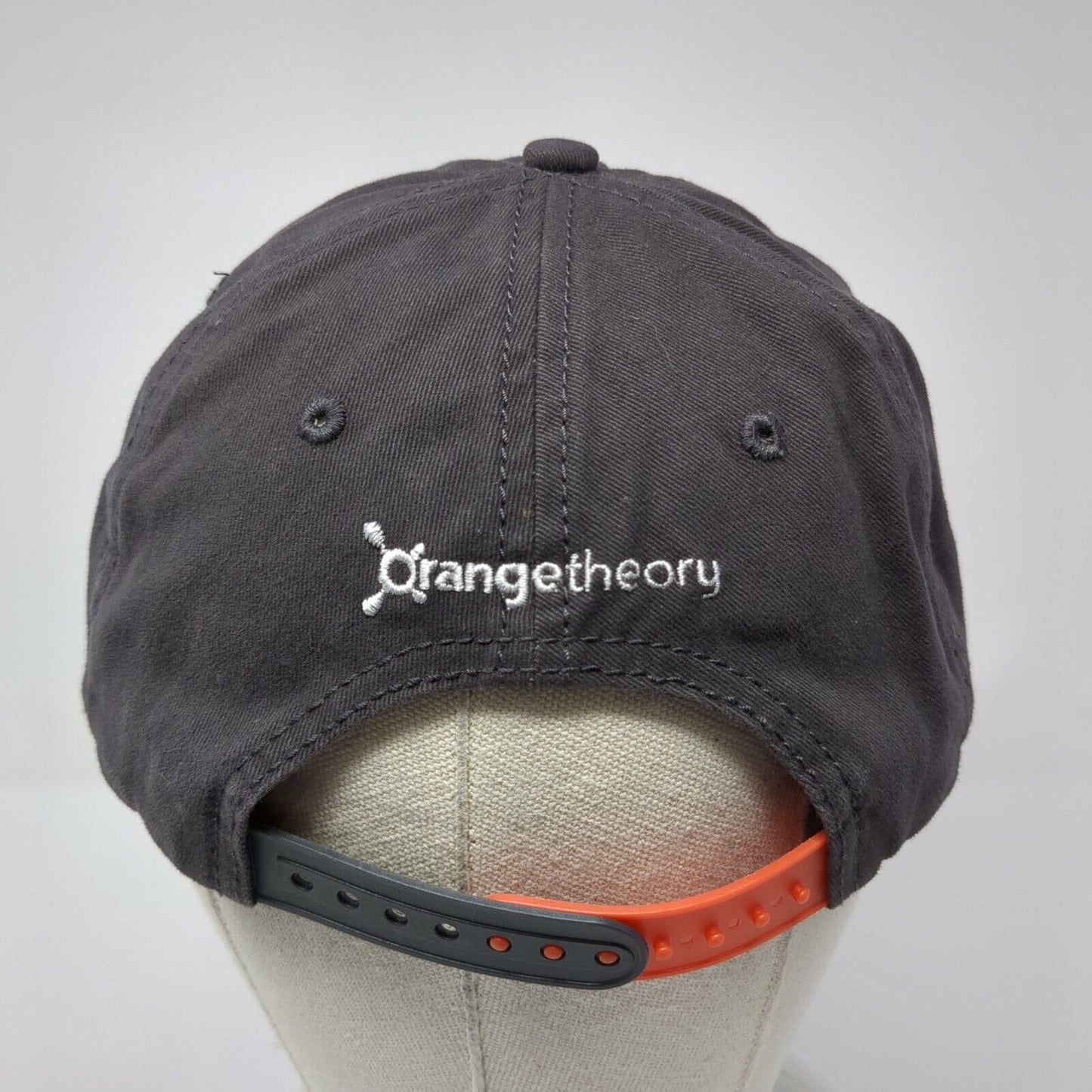 Orangetheory Snapback Hat Gray One Size Adjustable Embroidered 6 Panel