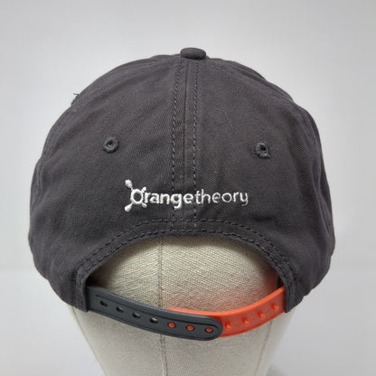 Orangetheory Snapback Hat Gray One Size Adjustable Embroidered 6 Panel