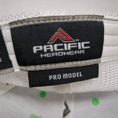 RBC Rock Bottom Custom LLC Fitted Mesh Back Trucker Hat Green 6 7/8-7 3/8