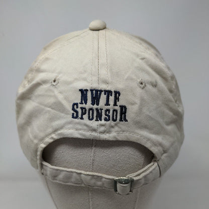 NWTF Sponsor Slideback Hat Tan OSFM Embroidered Adjustable 6 Panel