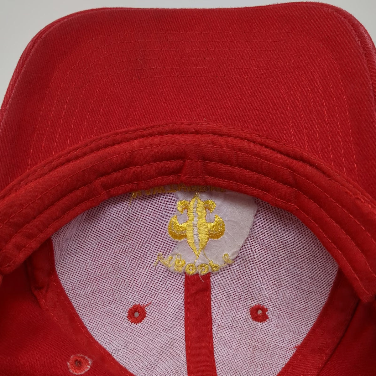 Boy Scouts Troop 1 Hawthorne NY Baseball Cap Red Yellow One Size Strapback Hat
