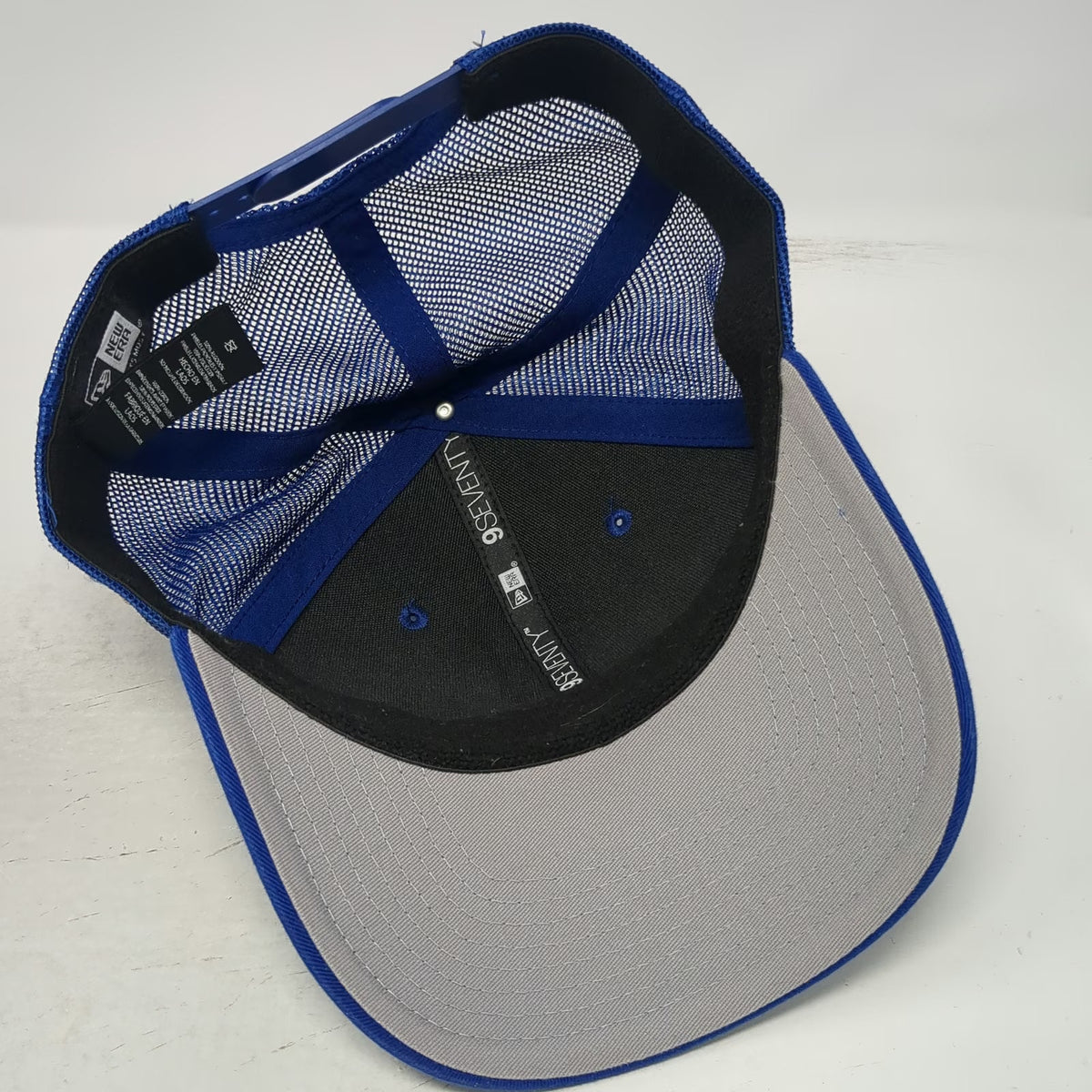 Boise State Broncos NCAA New Era Trucker Hat Blue OSFM Snapback Mesh 9SEVENTY