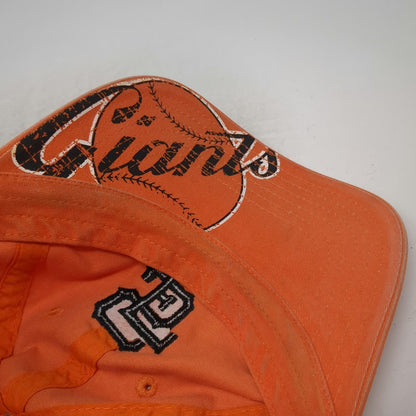 American Needle San Francisco Giants MLB Baseball Cap Orange OSFM Brim Graphic