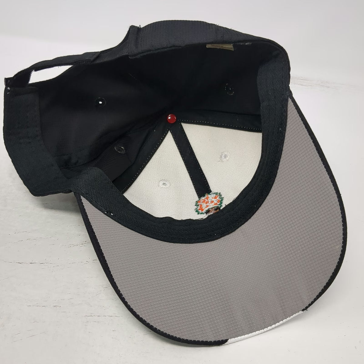 Imperial Orange Tree Golf Club Baseball Cap White OSFM Mesh Strapback Hat Tech