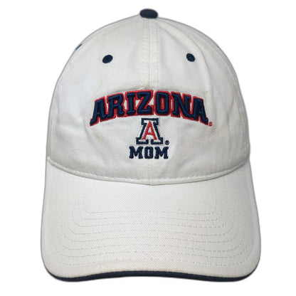 The Game Arizona Wildcats NCAA White Baseball Cap One Size Slideback Cotton Hat