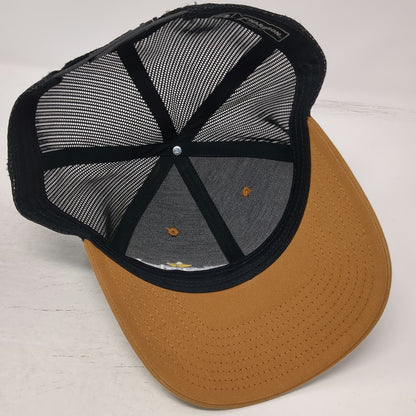 Richardson Trucker Hat Brown One Size Simplot Grower Solutions Mesh Snapback